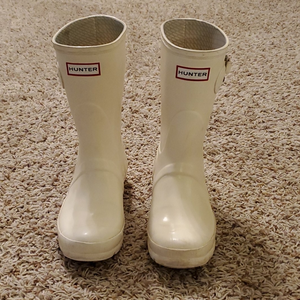 Hunter White Winter & Rain Boots
